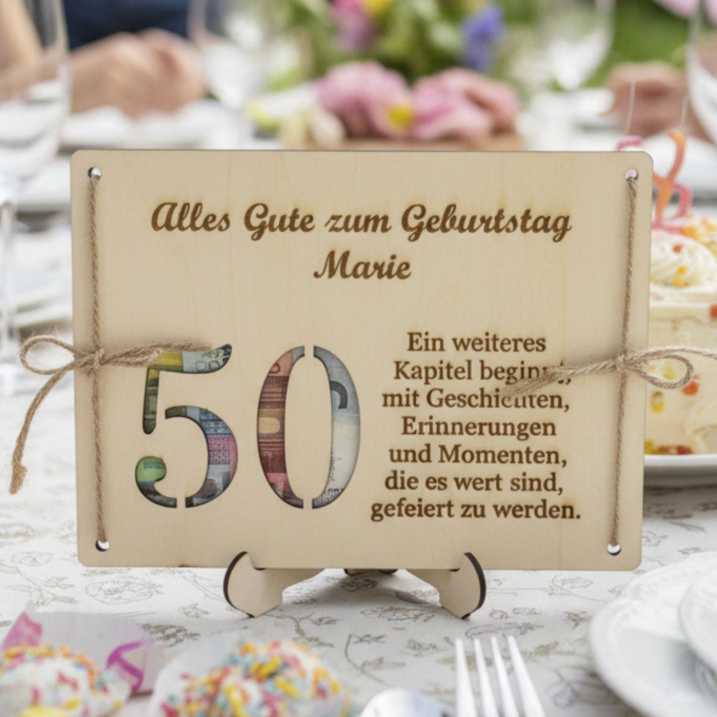 Geldgeschenk zum 50. Geburtstag – ein Geschenk, das diesen Moment würdig macht