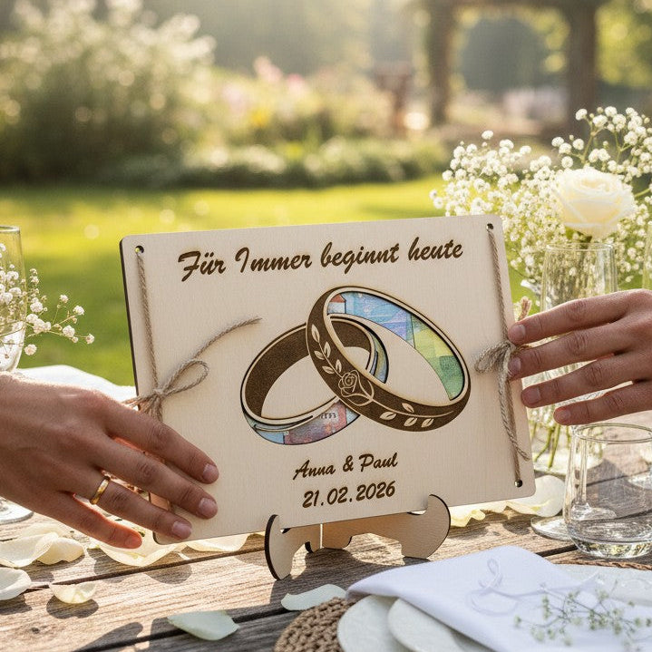 Geldgeschenk Hochzeit Ringe