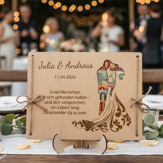 Geldgeschenk Hochzeit Zwei Menschen