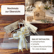 Geldgeschenk – Wunscherfüller Rose aus Holz