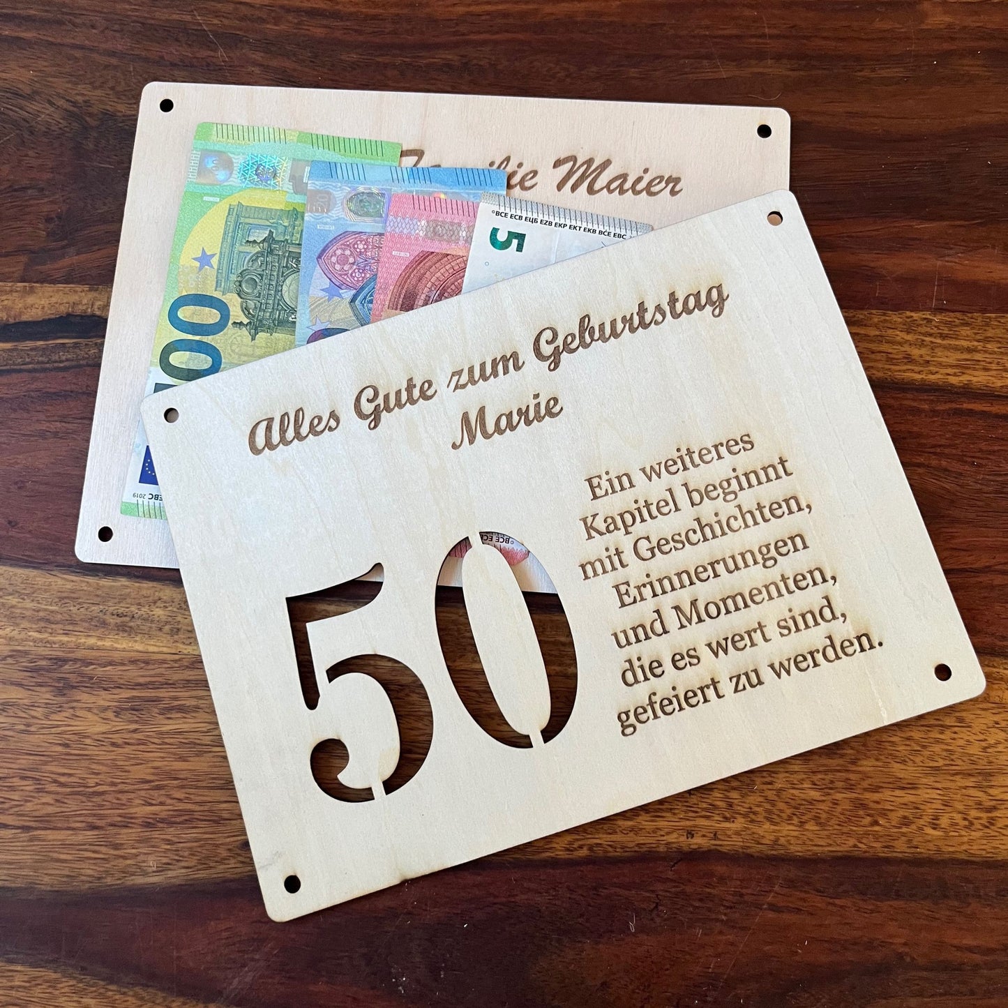 Geldgeschenk zum 50. Geburtstag – ein Geschenk, das diesen Moment würdig macht