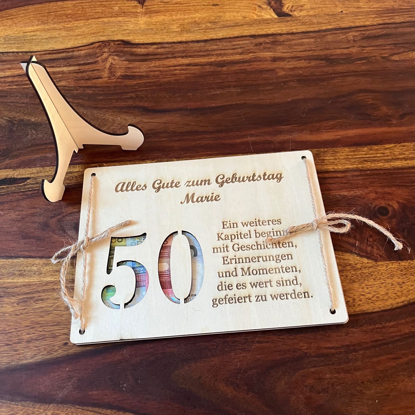 Geldgeschenk zum 50. Geburtstag – ein Geschenk, das diesen Moment würdig macht